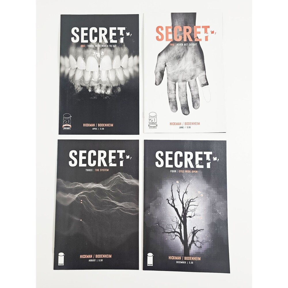 Secret Comic Lot #1-7 Image Comics 2012 Hickman Bodenheim
